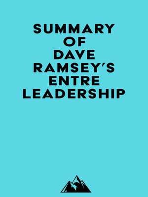 cover image of Summary of Dave Ramsey's EntreLeadership